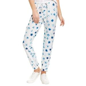Chaser NWT star pattern pull on jogger lounge athleisure pants size extra large